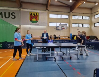 Our girls on 9th place in Warsaw in table tennis