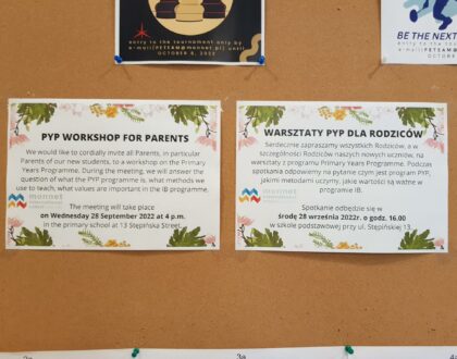 PYP workshop for Parents